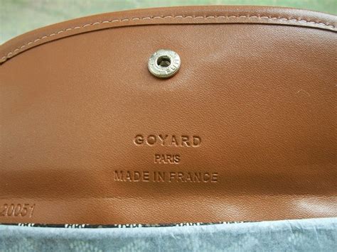 fake goyard st louis|authentic Goyard bags serial number.